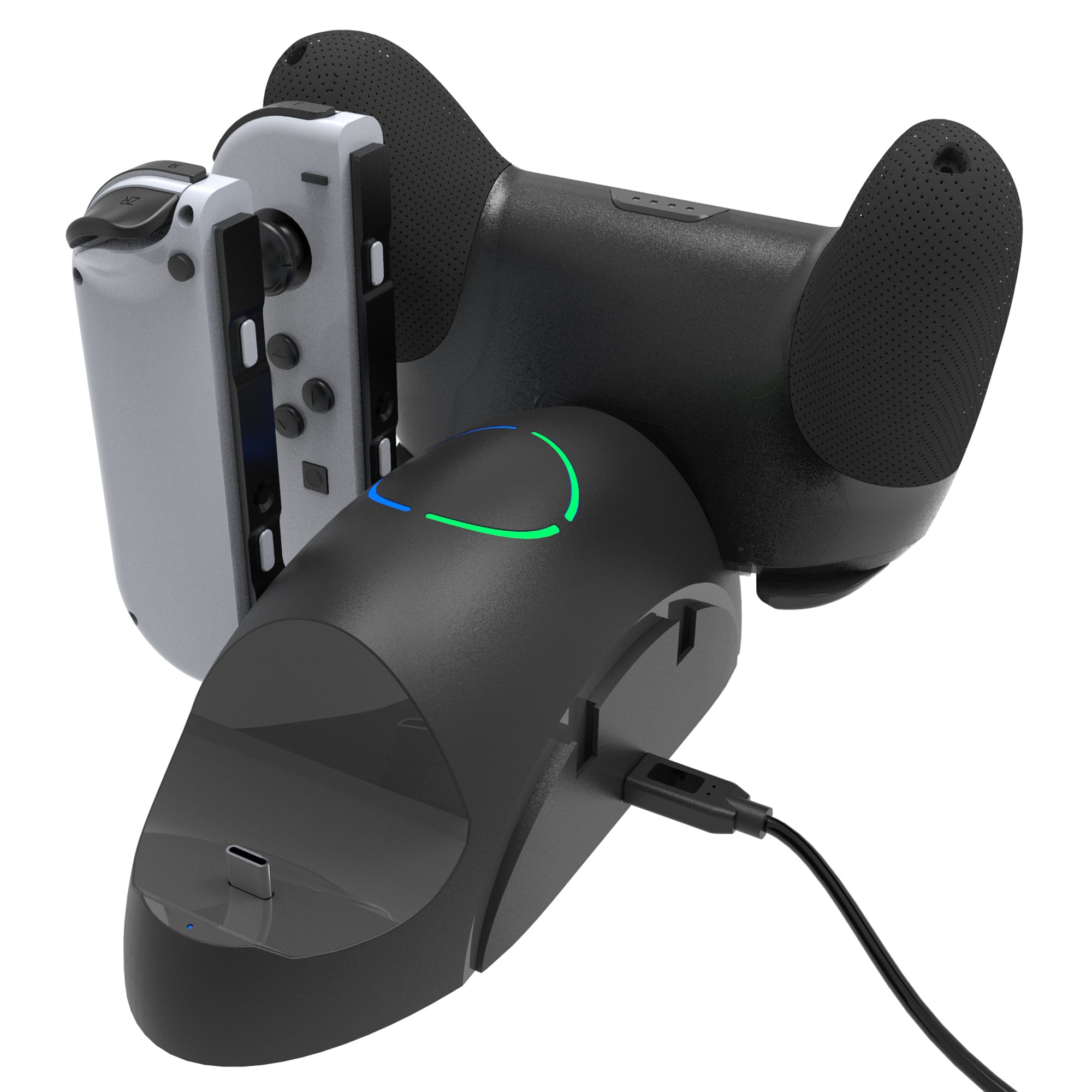 SW168 Controller Charger Dock Station for Nintendo Switch Pro Joy-con 6-in-1 Charging Stand for Nintendo Switch SW168 Controller Charger Dock Station for Nintendo Switch Pro Joy-con 6-in-1 Charging Stand for Nintendo Switch